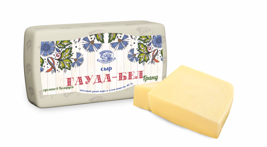 НГ Сыр "Гауда БЕЛ "ГРАНД  45% - "Новогрудн.дары"